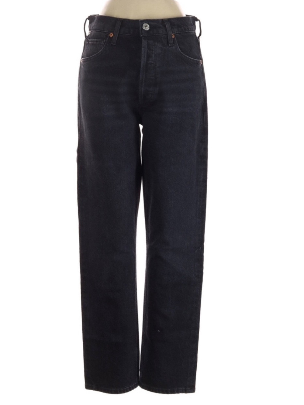 Citizens of Humanity Charlotte High Rise Straight Leg Jeans Dark Wash 25